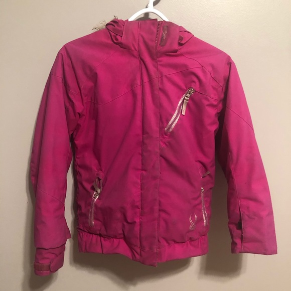 Girls Spyder ski jacket size 12 - Picture 1 of 6
